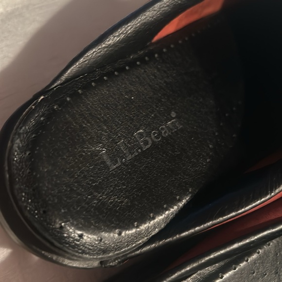 L.L. Bean Brown Leather Slip On Mules Clogs - Picture 4 of 8